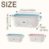 Cartoon Bedside Hanging Basket Free Punch Large Capacity Door Hanging Trash Can Space Saving Plastic Bed Storage Organizer