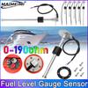 1pc Water Level Guage Sensor For 0-190ohm Water Oil Level Meter 100mm ~ 550mm Fuel Level Sensor Sending Unit Float Switch
