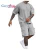 Loose Casual T-shirt Short-sleeved Shorts Two-piece Setmensummersuit