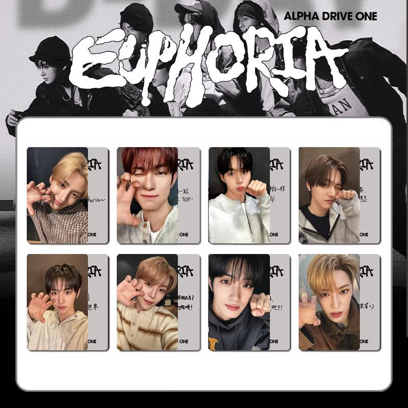 ALPHA DRIVE ONE EUPHORIA Album Card Pajama Card Lee Sangwon Anxin Xinlong Geonwoo Jiahao Lee Leo Sanghyeon ALD1 Fans Collection