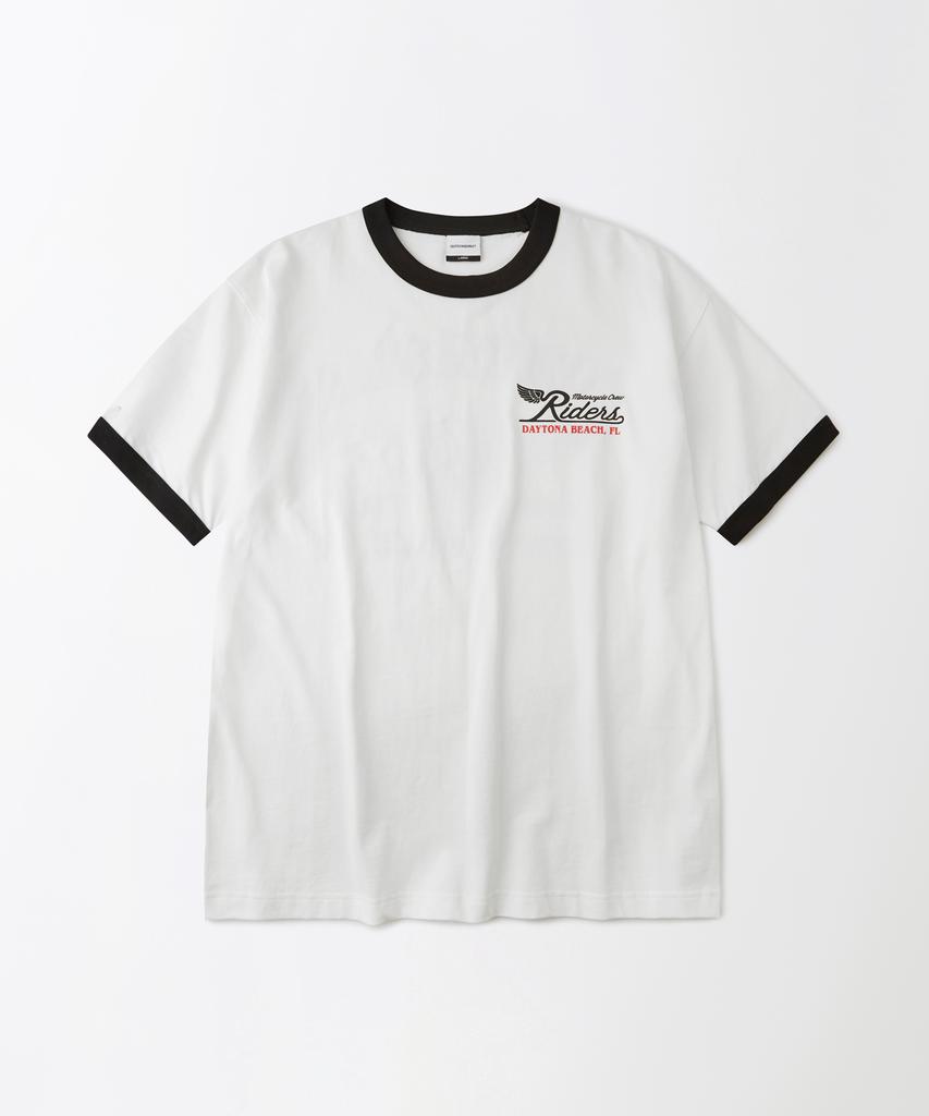 OUTSTANDING Mot Series Tee(Ride The Coast)_Off White