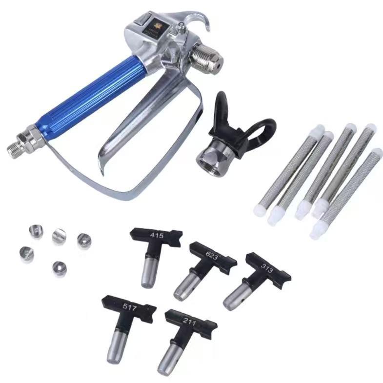 High-Pressure Airless Spray Gun Nozzle for Latex Paint & Putty