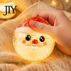 Slow Rebound Dumpling Toys 1/5Pcs Christmas Stress Relief Toy, LED Glowing Squeeze Toy with Steamer, Santa Snowman Reindeer Gingerbread Man