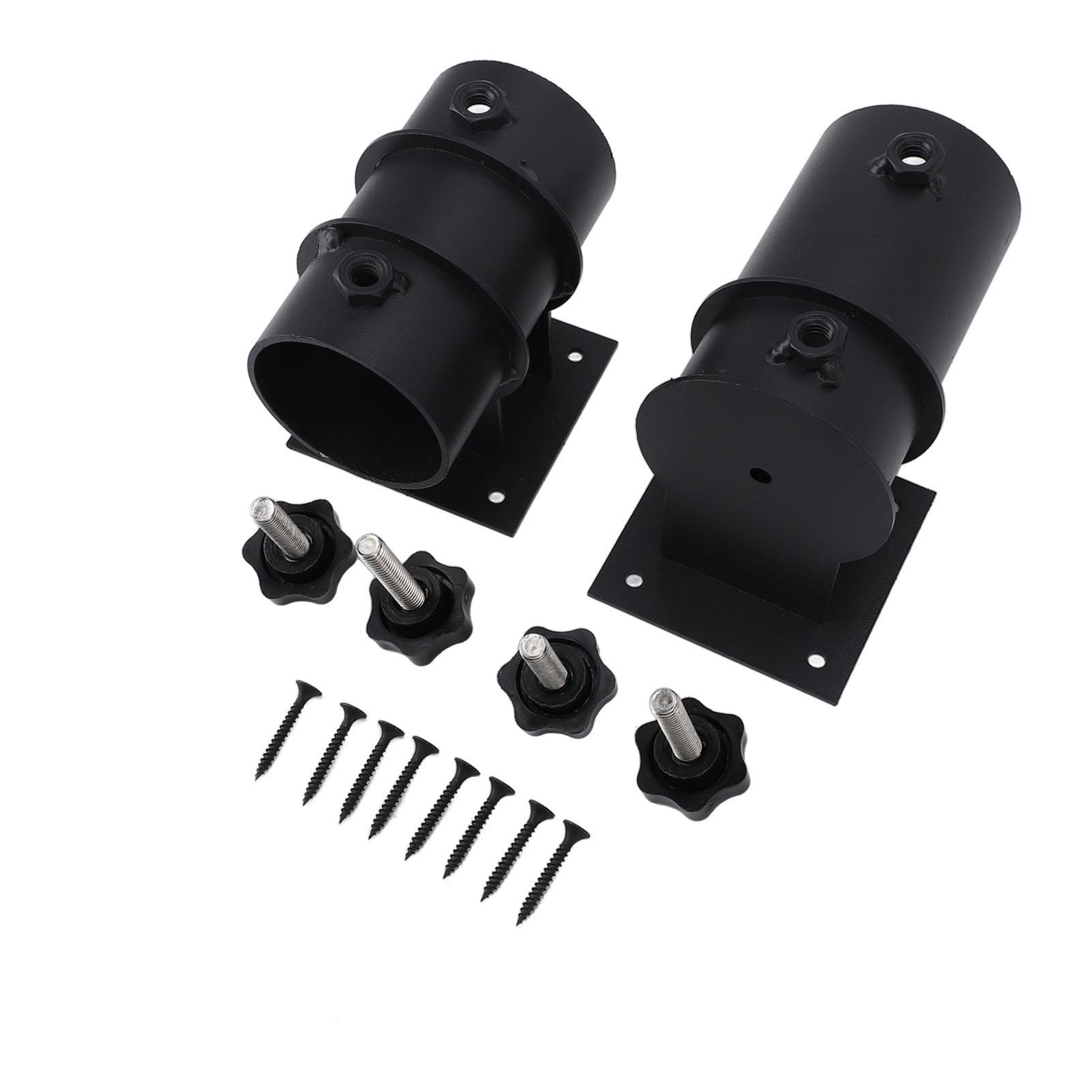 

Metal Deck Mount Umbrella Stand Carbon Steel Patio Umbrella Holder Heavy Duty Space Saving Stable Windproof for Deck Railings