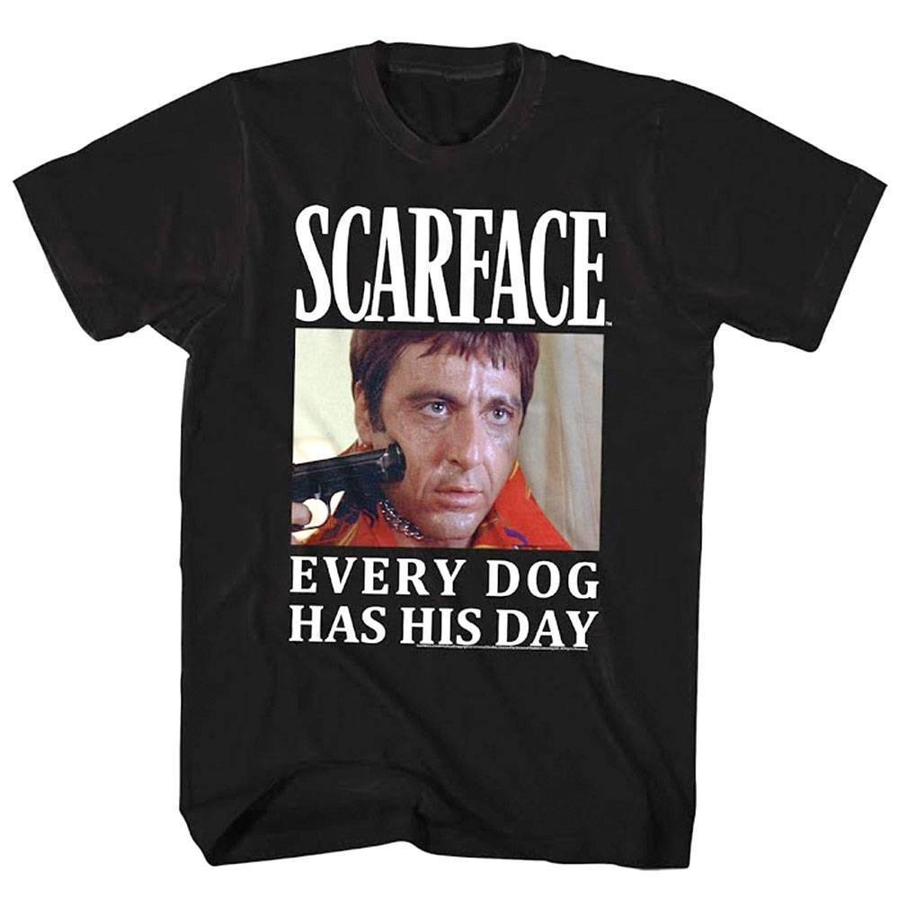 Scarface Every Dog Has It Day Men T Shirt M