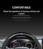 Compatible Suede Steering Wheel Cover for Honda: Accord, Civic, XRV, Spirior, Avancier, Odyssey - Anti-Slip Design.