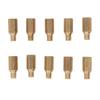 10pcs Motorcycle Carburetor Main Jets Metal Hex Main Jets Replacement for Keihin PWK PWM OKO CVK NSR KSR Carb Set