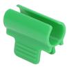 24pcs Greenhouse Clamps Single Head Row Cover Netting Tunnel Hoop Clips Insect Proof Shed Film Shading Net Rod Clips