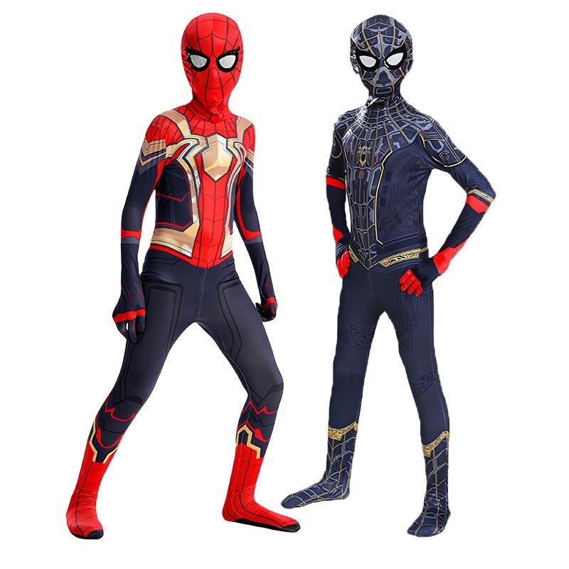 Hero Return Spider-Man Tights Hero No Return Clothes Hero Expedition Children's onesie Halloween cos