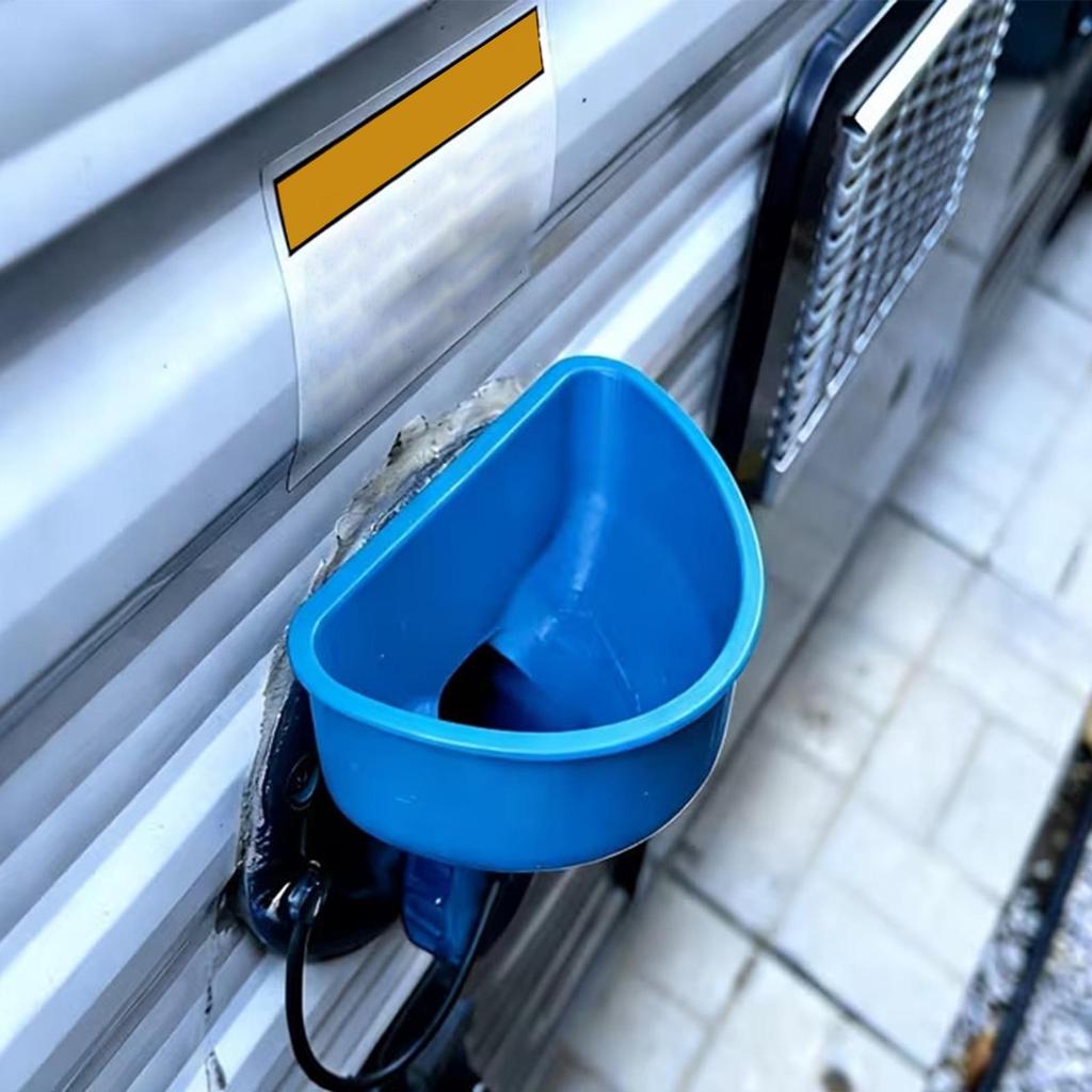 Anti-Spill Wide Mouth RV Trailer Water Inlet Funnel for Trailer Van Motorhome Camping Road Trips 3D Printed RV Water Funnel