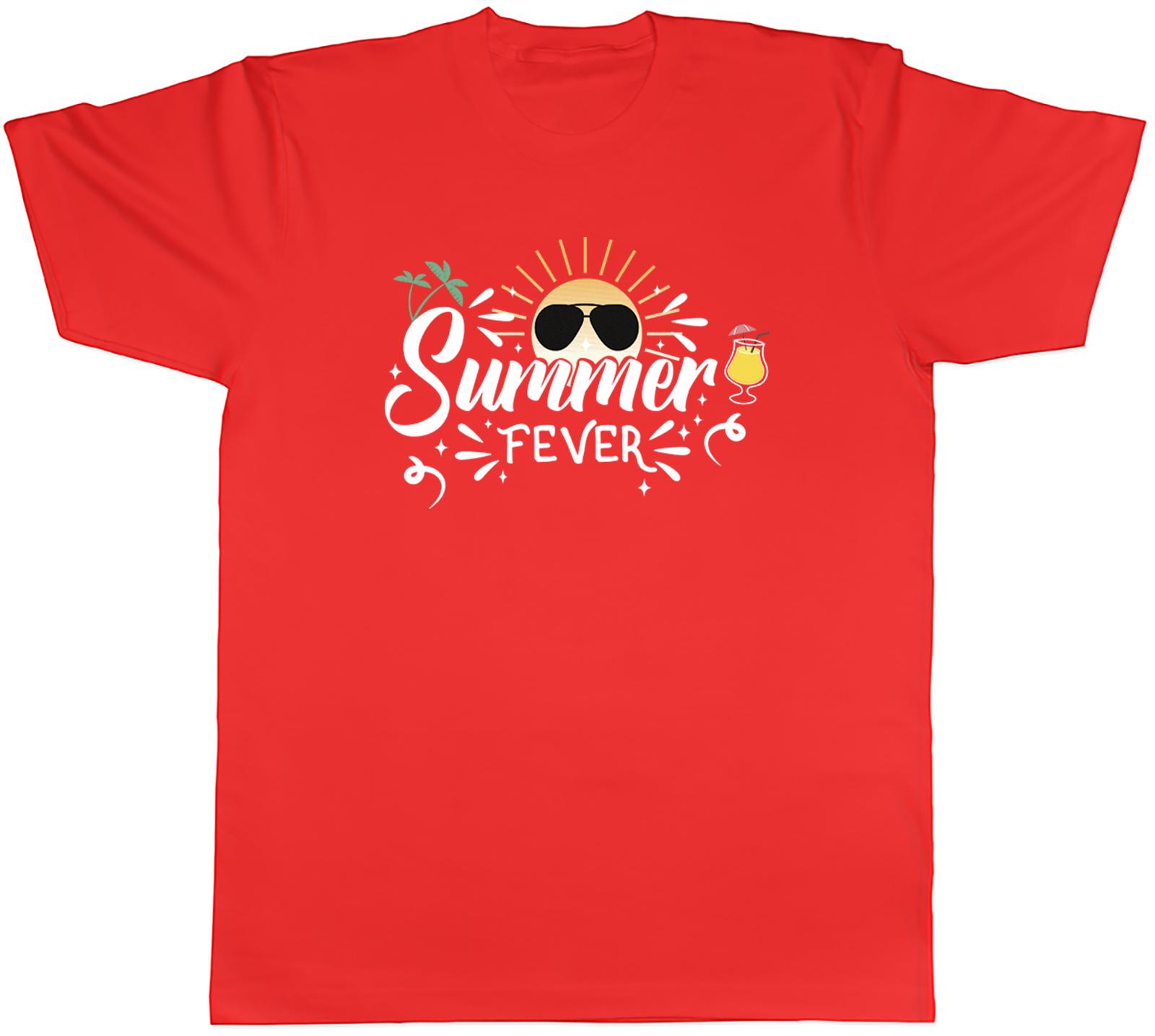 Summer Fever Unisexs TShirt Holiday Vacation Travel Unisex Tee Gift S