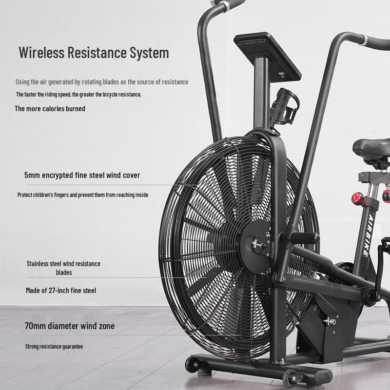 Longchan Air Resistance Fan Exercise Bike