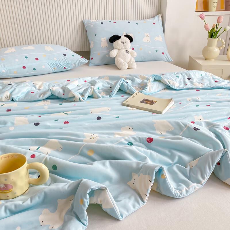 Printed Knitted Summer Cooling Quilt