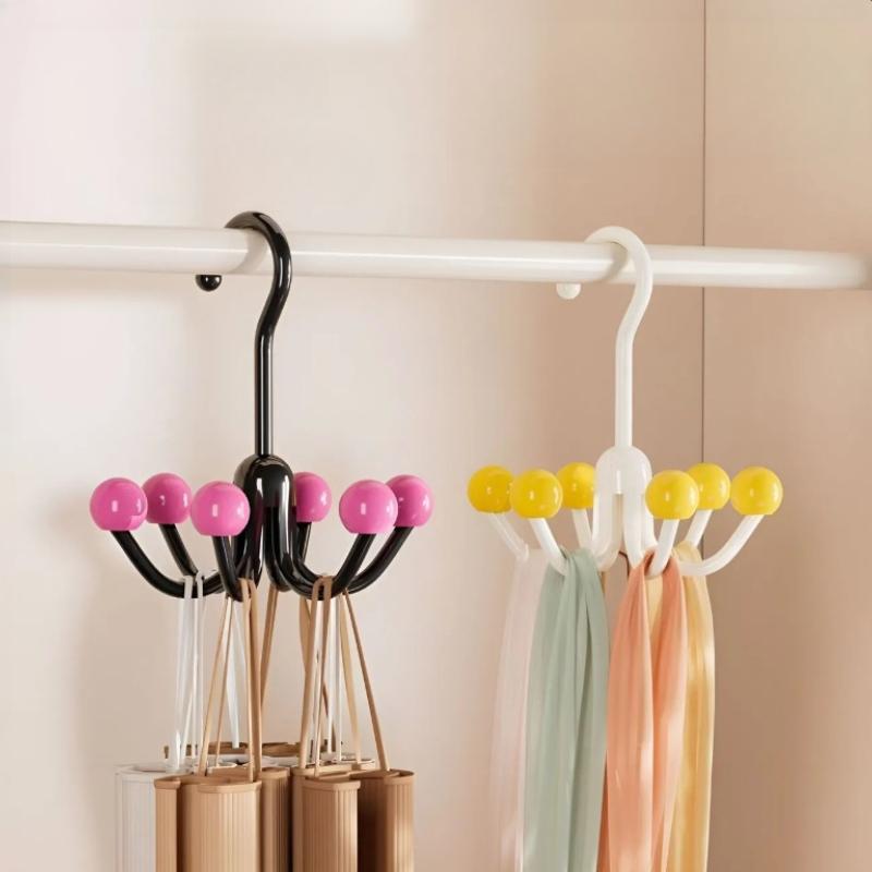 Six Claw Hook, Household Bag Rack, Bag and Underwear Hook, Sling and Hat Hook, Dormitory Wardrobe Storage Rack