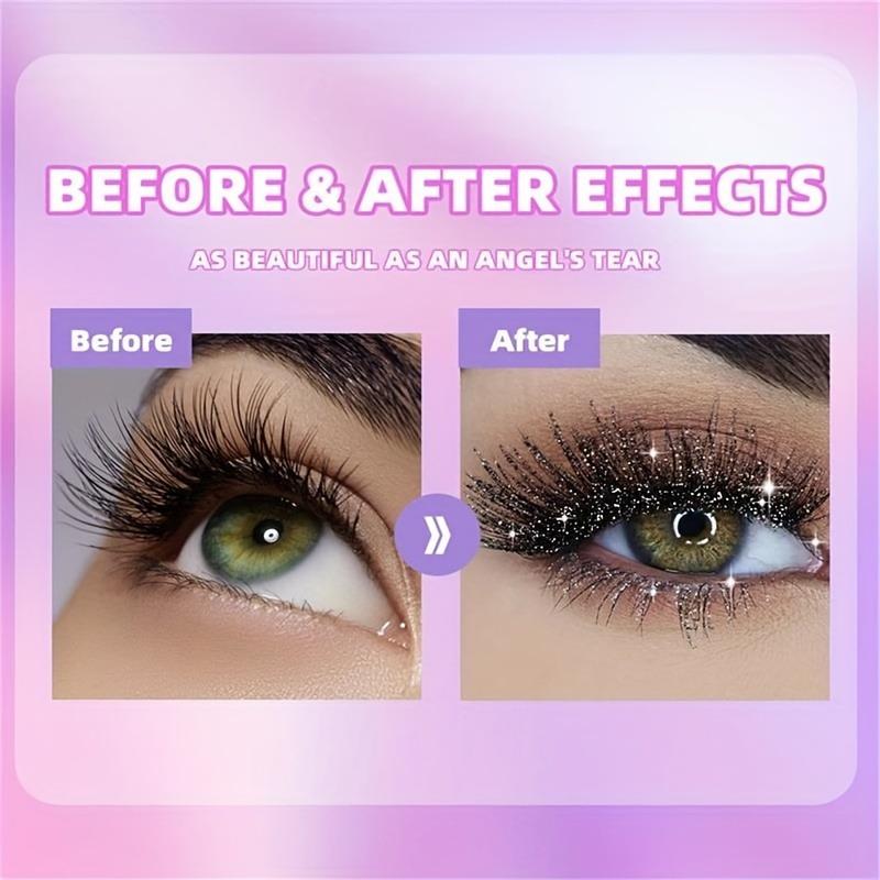 Glitter Mascara Sparkling Shimmer Lash Mascara for Party Makeup