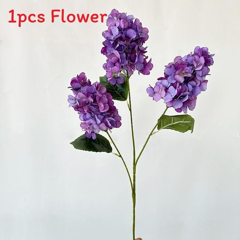 Tulip Hydrangea Peony Artificial Flower Wedding Decoration Home Gift Durable