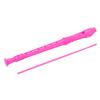 Instrument ABS Flet prosty 8-otworowy Flety sopranowe dla przedszkoli i szkół podstawowychRóżowo-czerwony