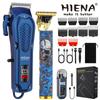 HIENA Electric Hair Clipper with Number Display, Oil Head Carving, Push Clippers for Barbers.