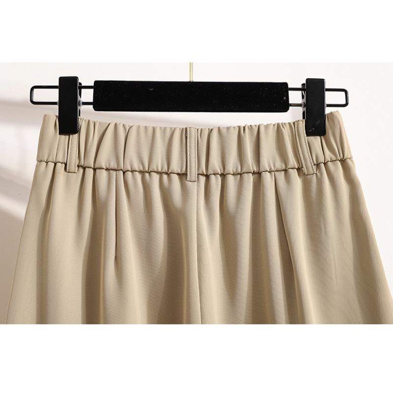 DIMANAF 2025 Summer Style Shorts Basic Pants High Waist Women Pants Loose Casual Female Solid Trousers