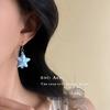Holiday Style Asymmetrical Handmade Ceramic Earrings, Fresh And Fashionable Earrings, Design Earrings For Women