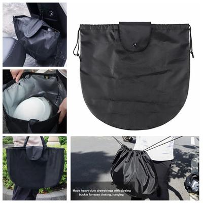 Drawstring Helmet Storage Bag Large Capacity Helmet Lid Protect Bag  Scooter Moped Bike