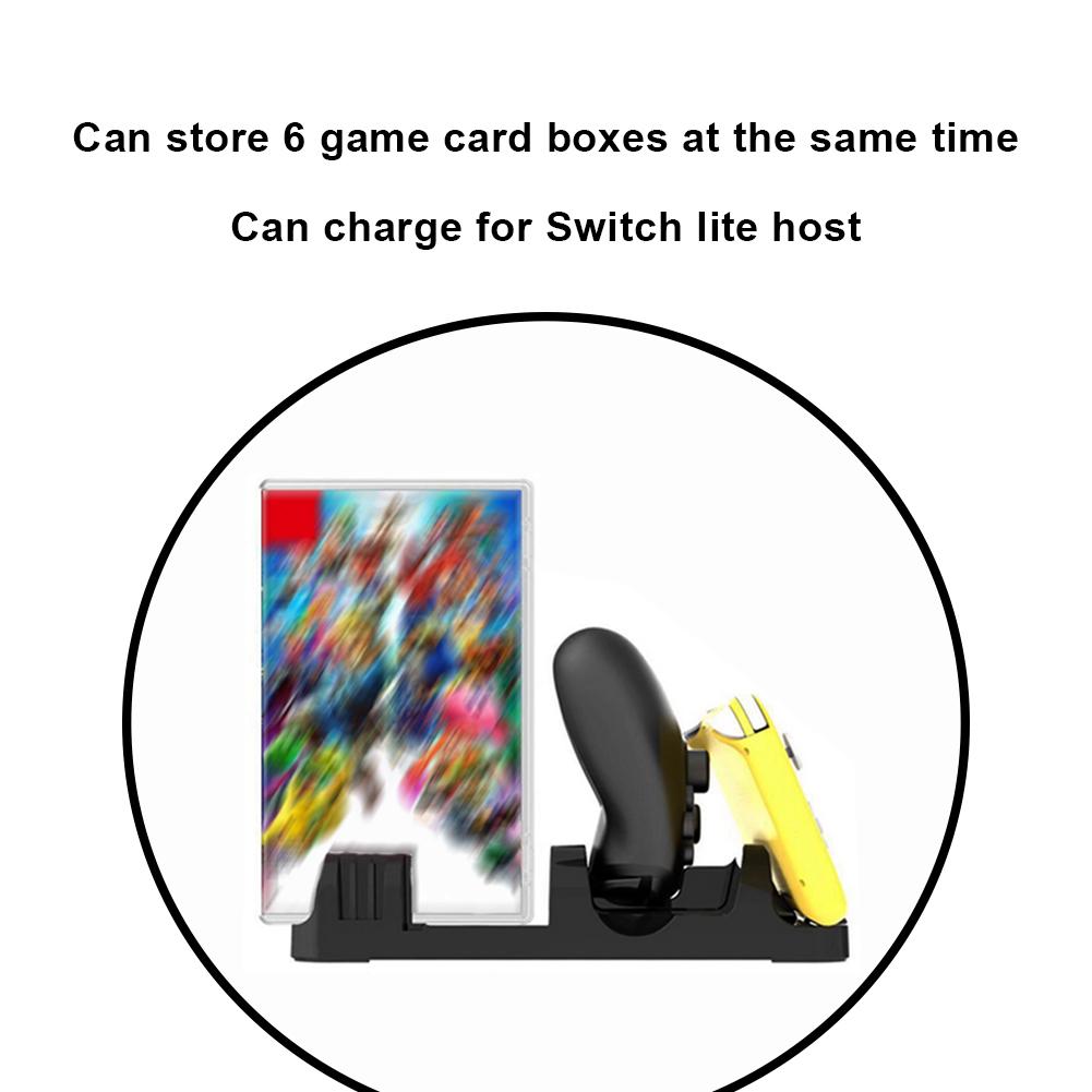Type C 15V 1800mA Game Console Charging Dock Charger Base Stand for Switch Lite
