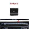 Tableau de bord avant de voiture Radio lecteur CD bouton de commutation boutons de commutation garniture de couverture pour BMW M3 M4 F20 F21 F22 F30 F32 F35 F34 F36 F45 F46