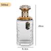 High-Value 1 Jin Square Baijiu Glass Bottle – Thickened & Sealed for Private Collection