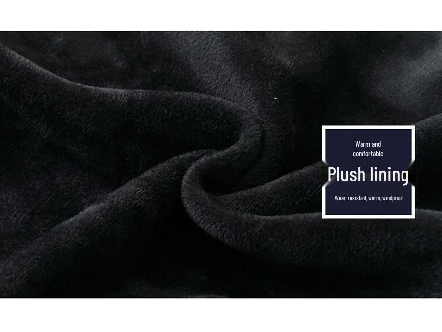 Men's Plus Velvet Thickened Chenille Sweater: Warm Winter Knitwear for Middle-Aged and Elderly Dads