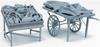 Miniart Meat Products and Market Cart Plastic Model MA35649 Molded in Color 1/35