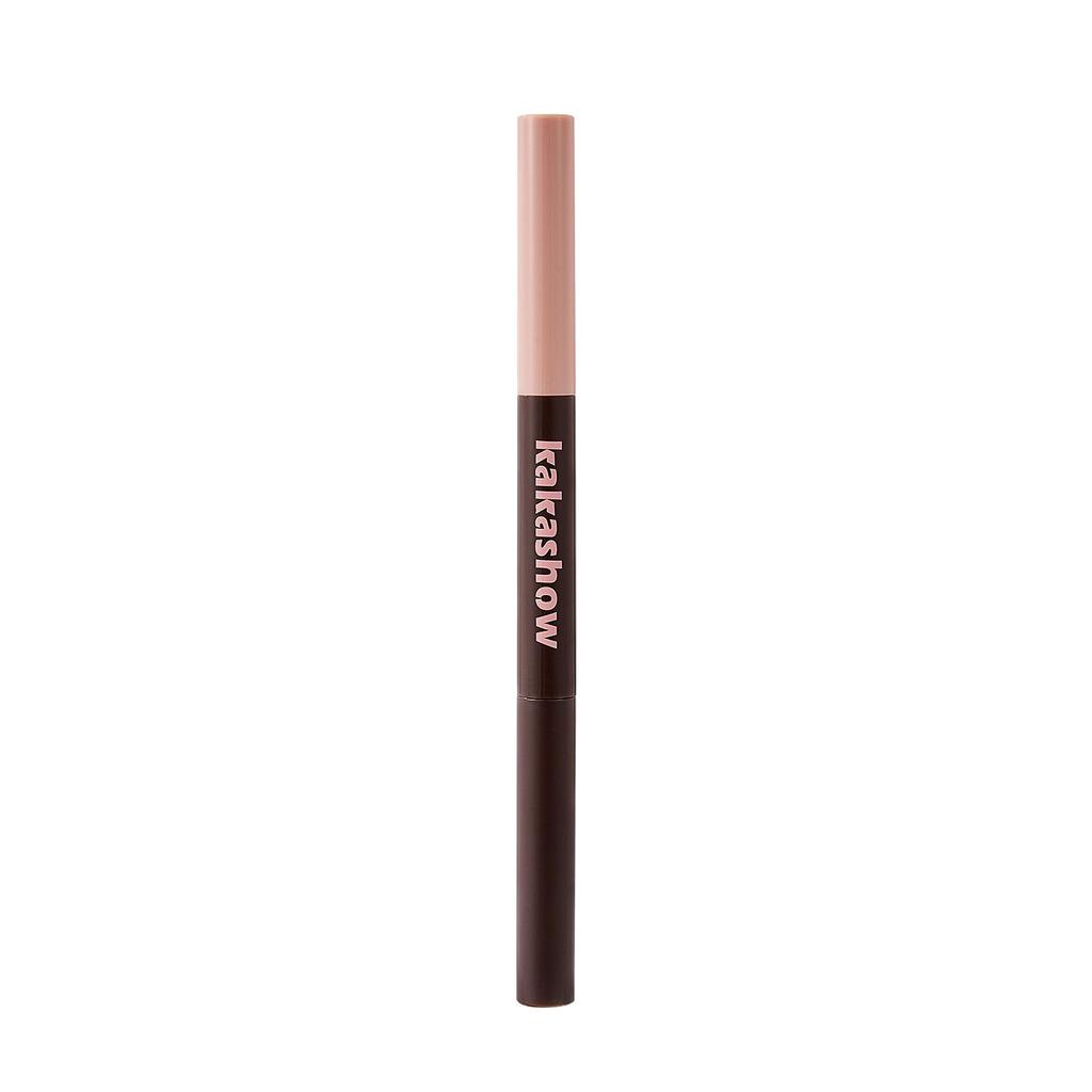 Kakashow Smooth Draw Double-Ended Eyebrow Pencil & Mascara for Long-Lasting, Natural Brow Effect