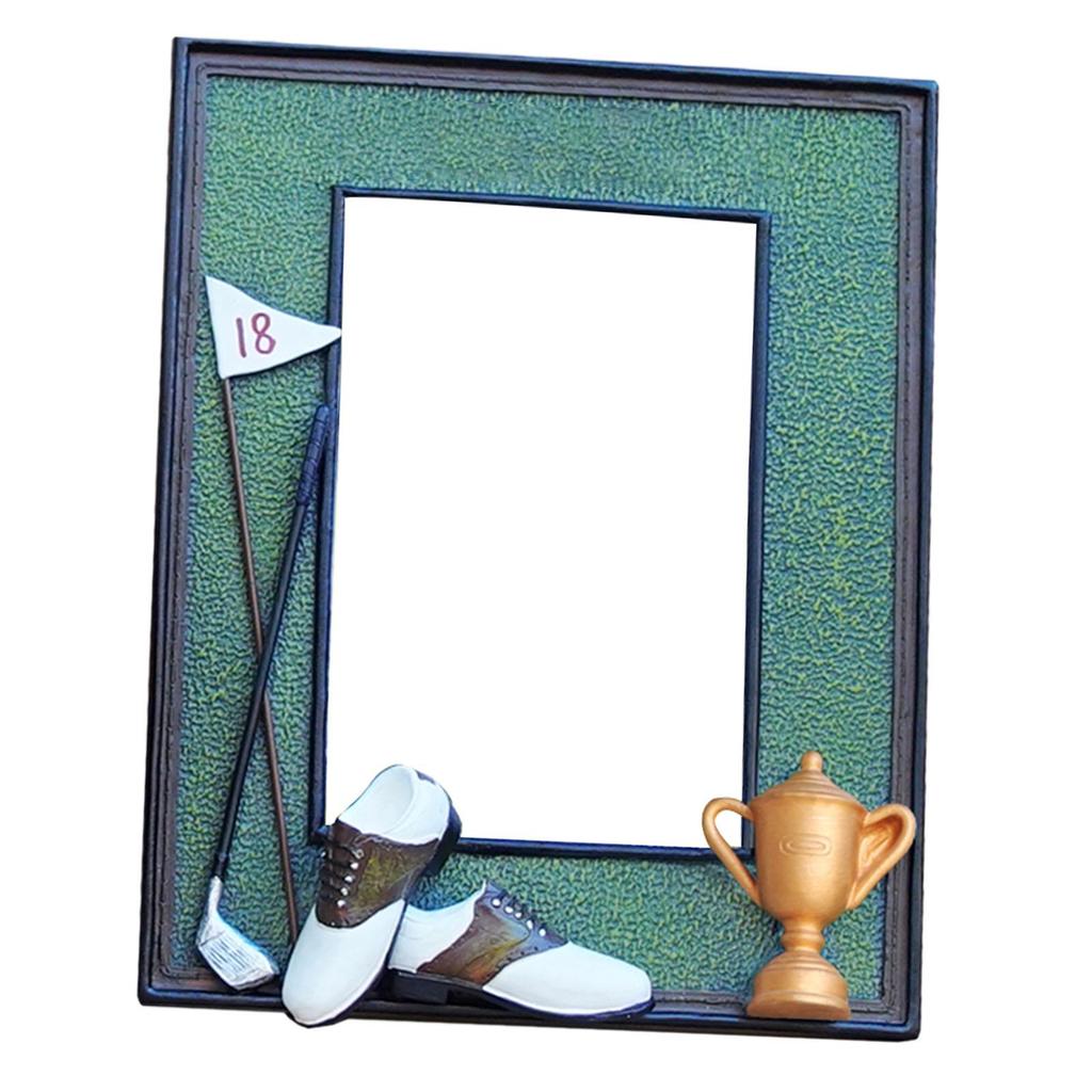 Golf Photo Display, Easy to Install Table Decoration, Display Case, Home Desktop