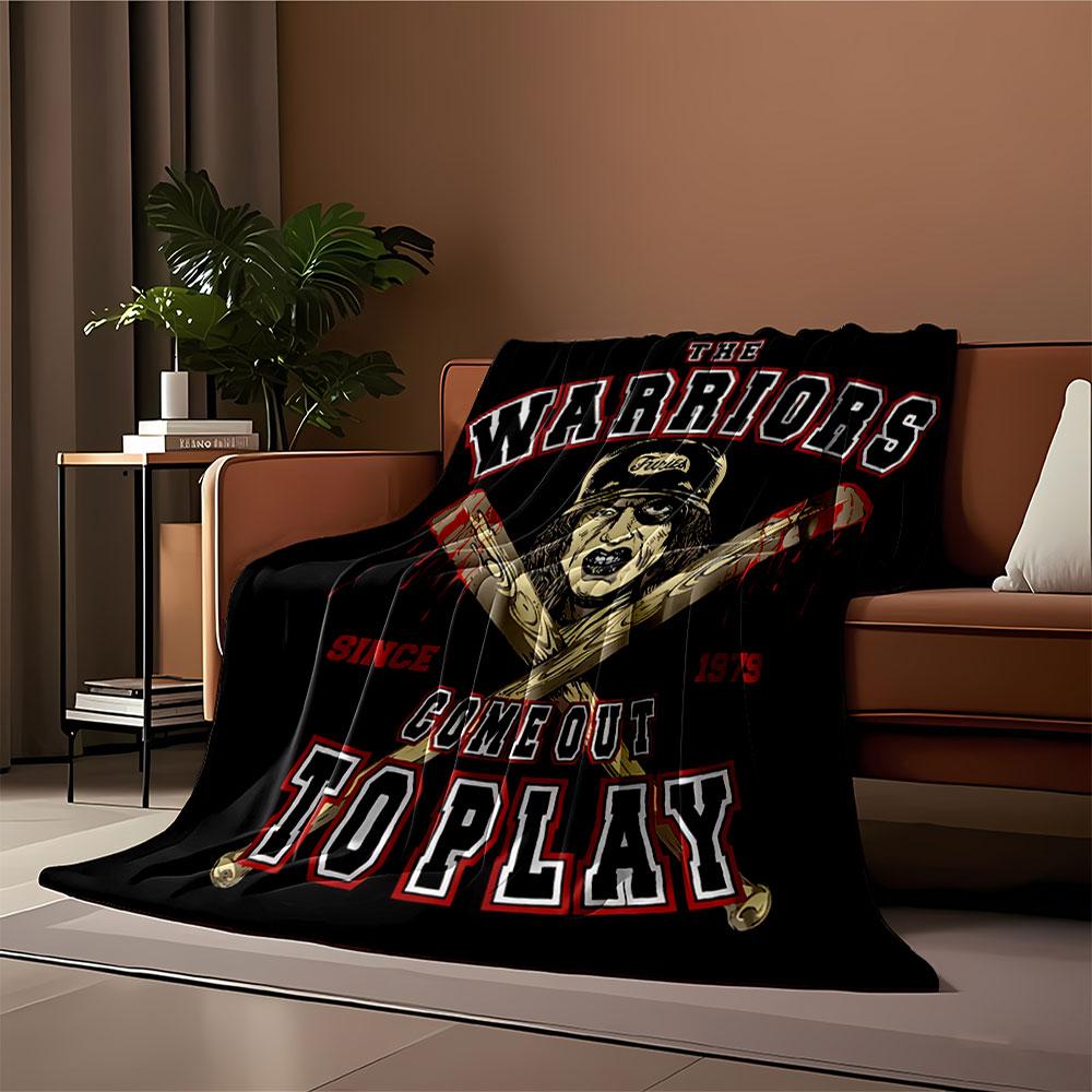 Warriors Movie Blanket Design for all seasons blanket lunch break throw gift