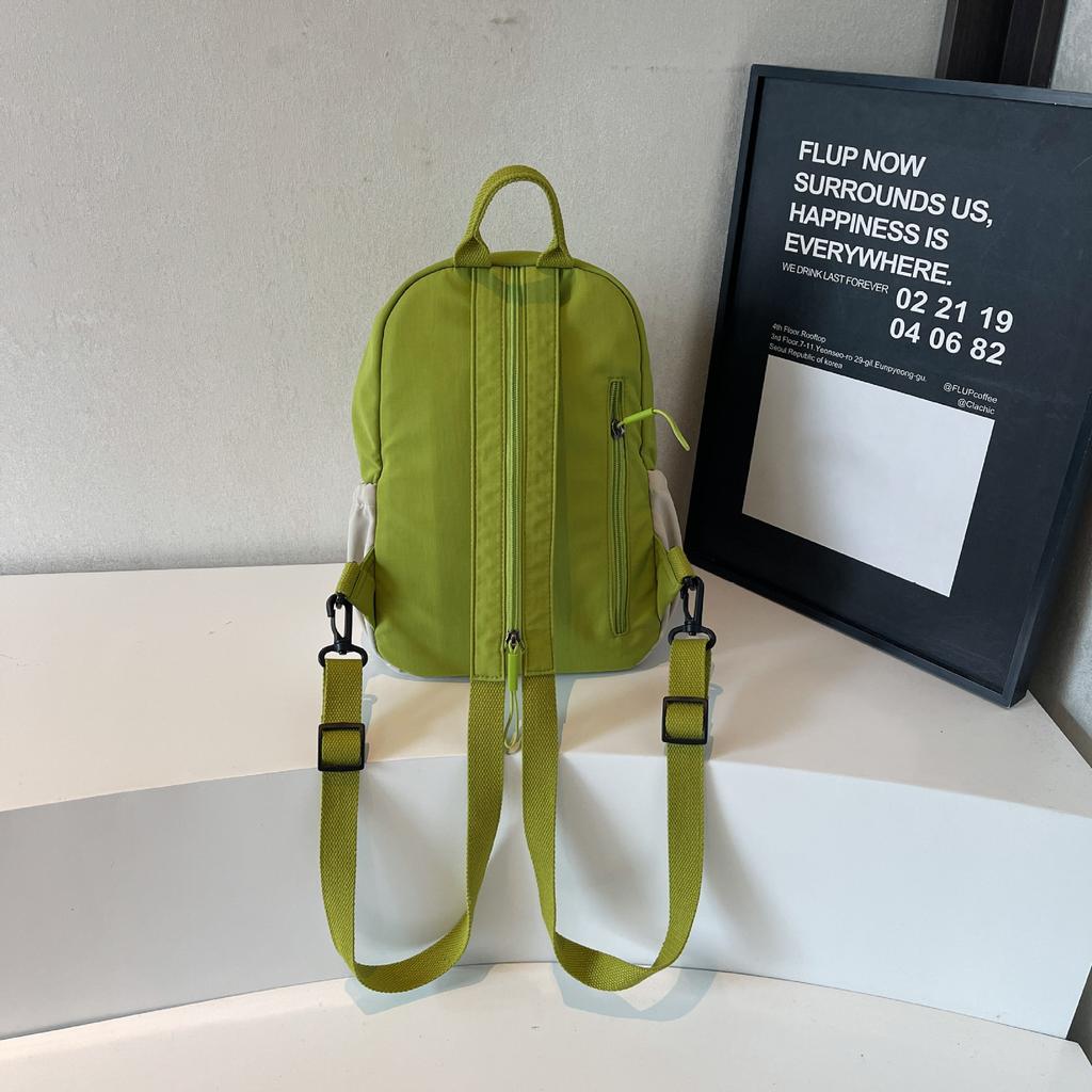School Bag Korean Version High Value Ins Backpack Junior High School Casual Simple Lightweight Versatile Large Capacity
