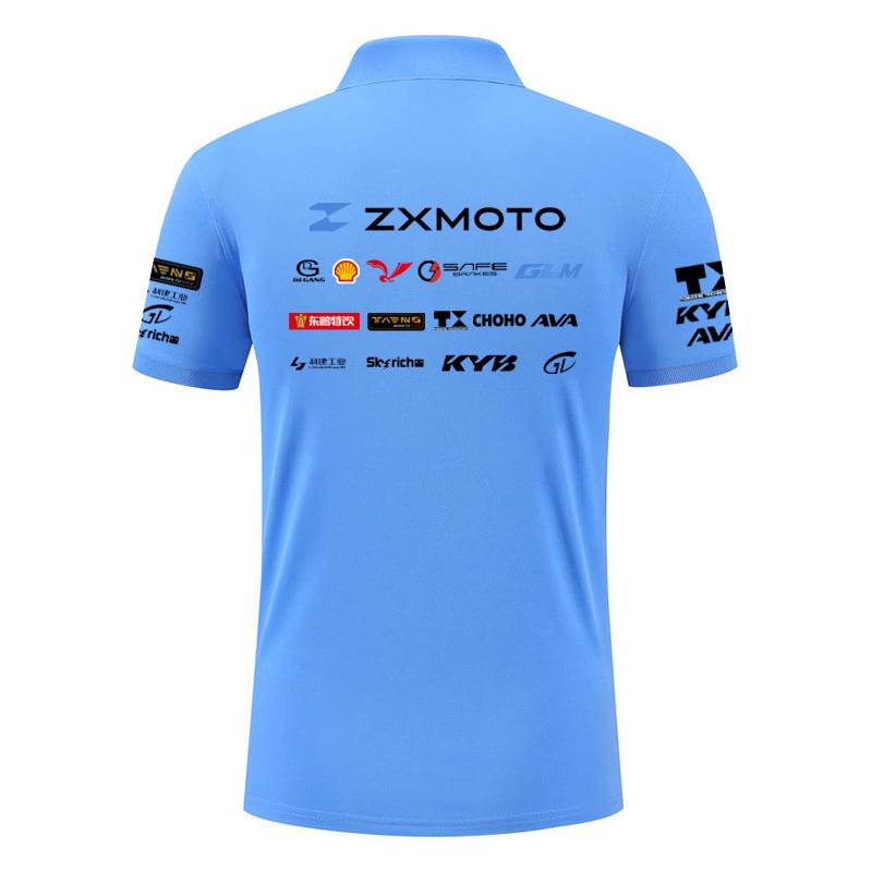 Red Bull 2026 Summer WSbK ZXMOTO Championship Racing Suit Summer Polo Shirt