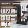 USB Rechargeable Red Wine Corkscrew Kitchen Accessories Automatic Wine Opener Foil Cutter Portable Electric Wine Bottle Opener