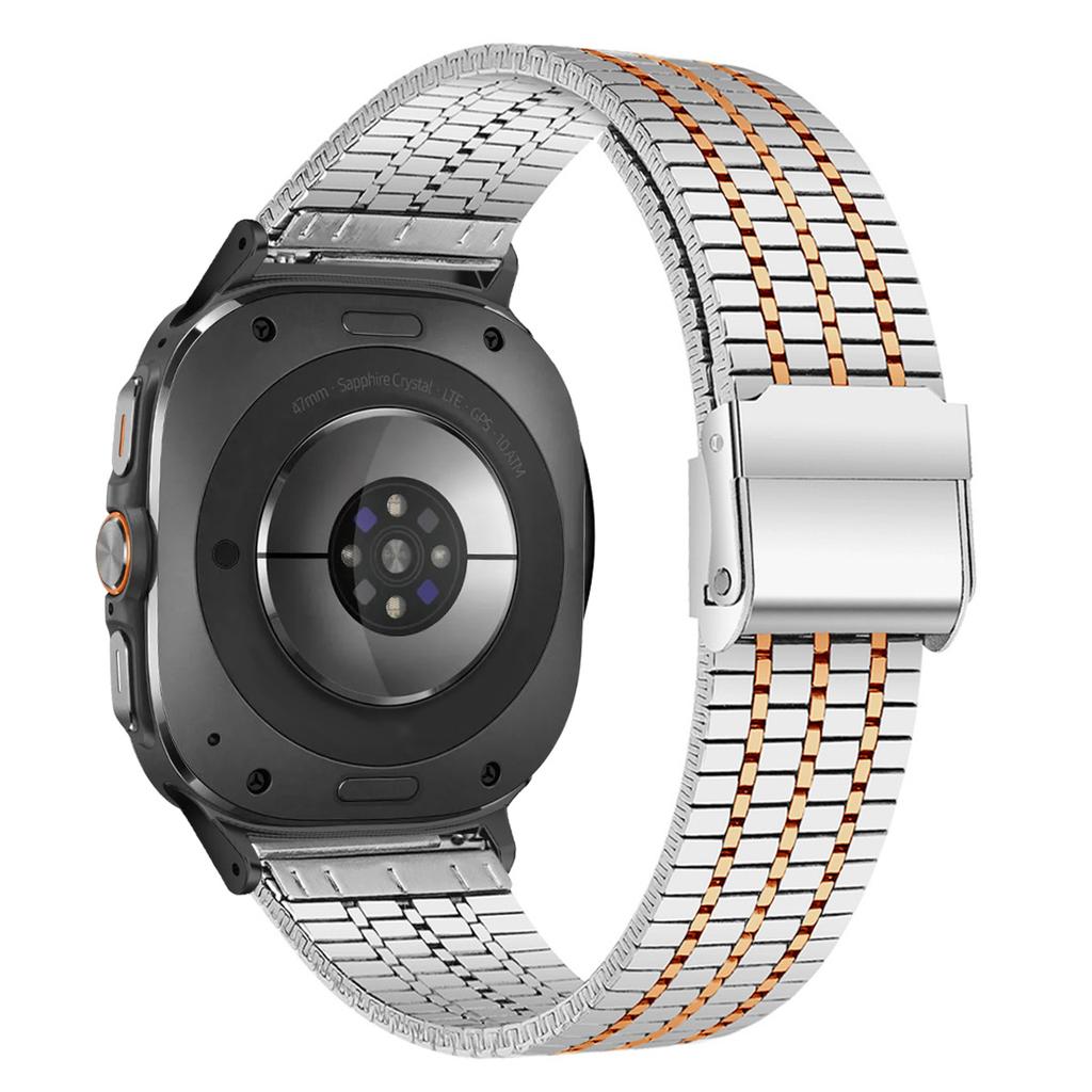 Pour Samsung galaxy watch Ultra bracelet 47mm business bracelet en acier inoxydable Galaxy watch ultra 47mm correa Bracelet bracelet homme femme