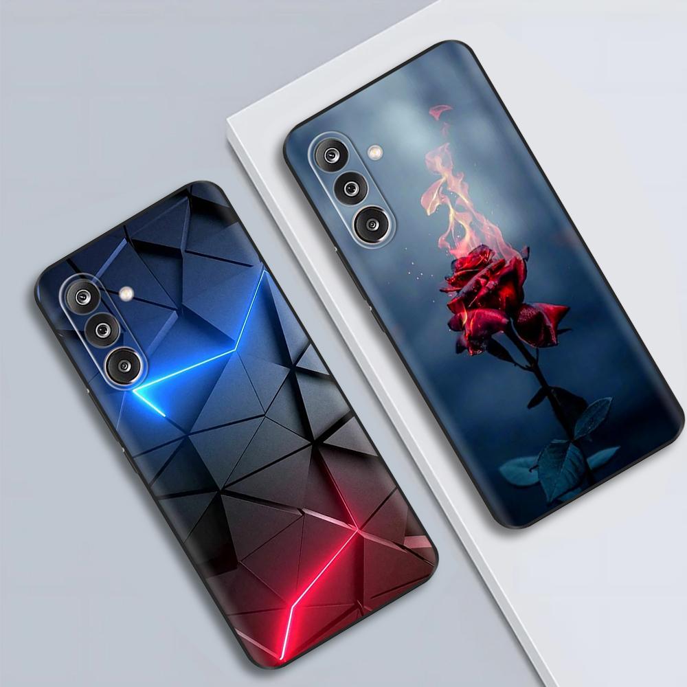 Phone Cases For Samsung Galaxy M36 5G Case Soft Silicone Cover For Samsung M36 Cases M 36 M366B Shockproof Popular Flower Covers