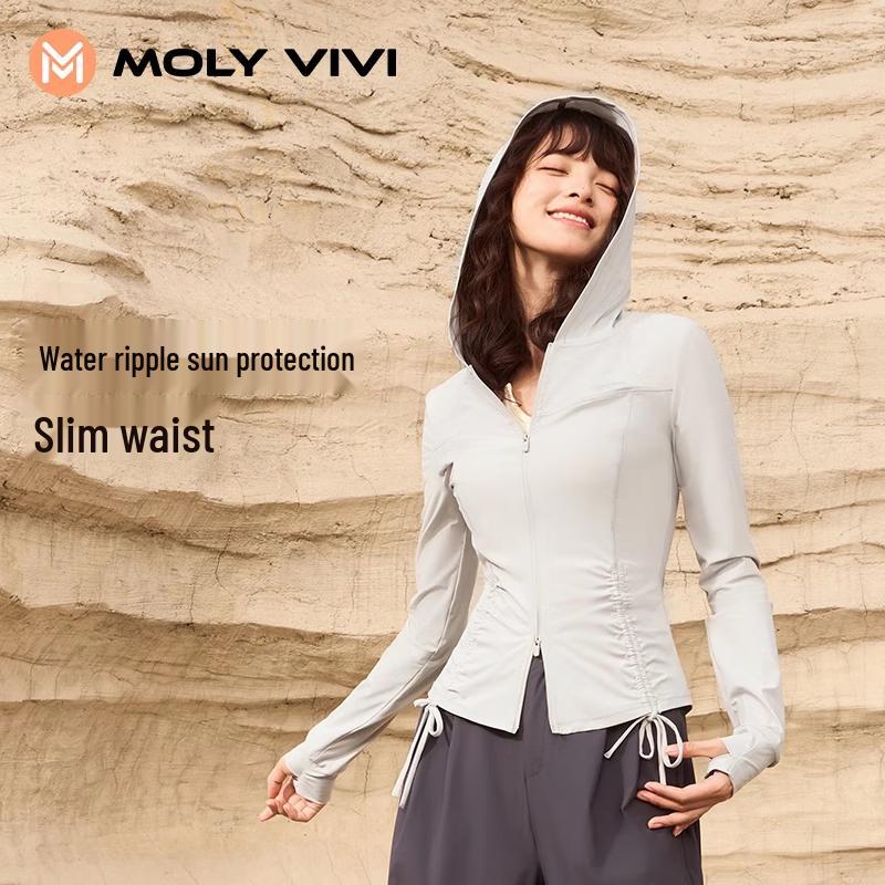 MOLY VIVI Women's Slim Fit Sun Protection Hoodie