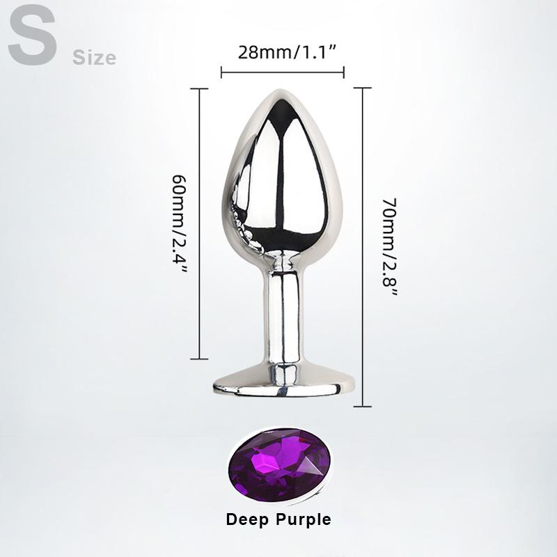 Sex Toys For Women 5Sizes Metal Butt Plug Fox Tail Intimates Accessorie Bdsm Anal Extender Dilator Erotic Games Goods For Adults