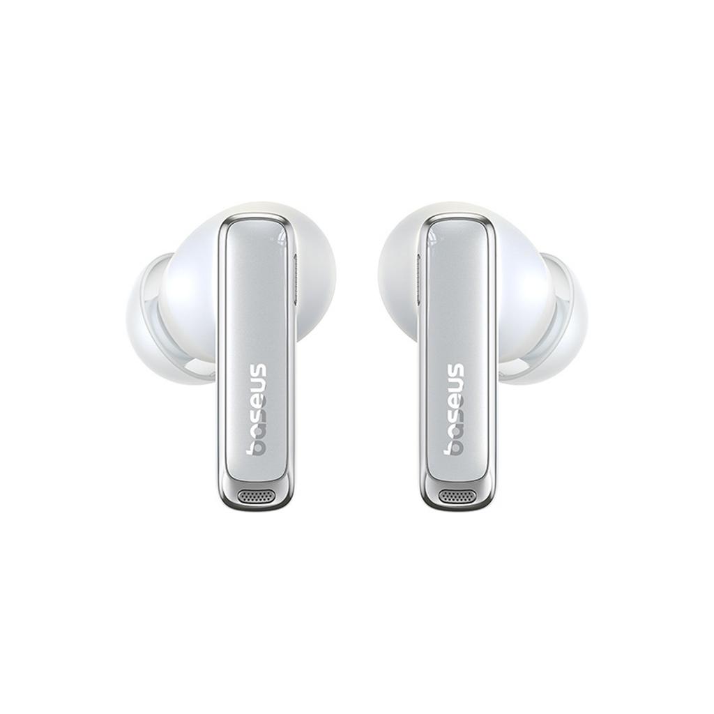 Słuchawki bezprzewodowe z ekranem Bowie M2s Ultra TWS - białe