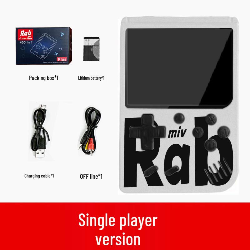 Retro Portable Handheld Game Console for Kids: Classic Nostalgic Russian Design