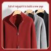 TonLion Men's Winter Knit Cardigan Jacket