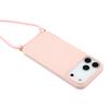For iPhone 17 Pro Case Biodegradable Wheat Straw+TPU Eco-Friendly Phone Cover with Lanyard