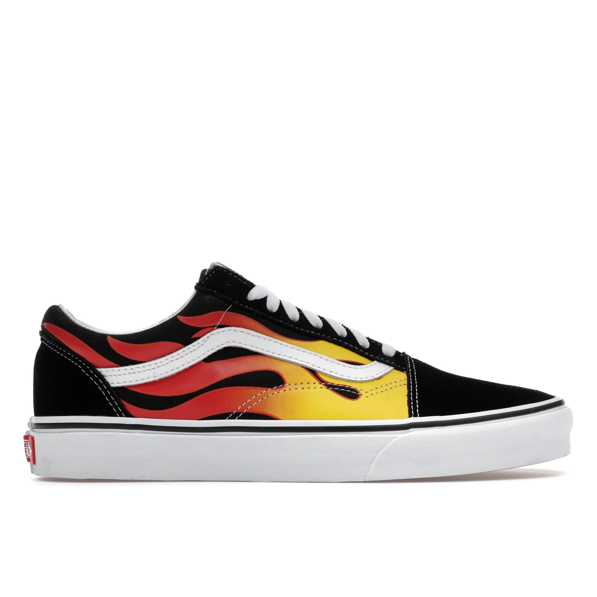 

Кроссовки унисекс Vans Old Skool Flames Black True-White VN0A38G1PHN