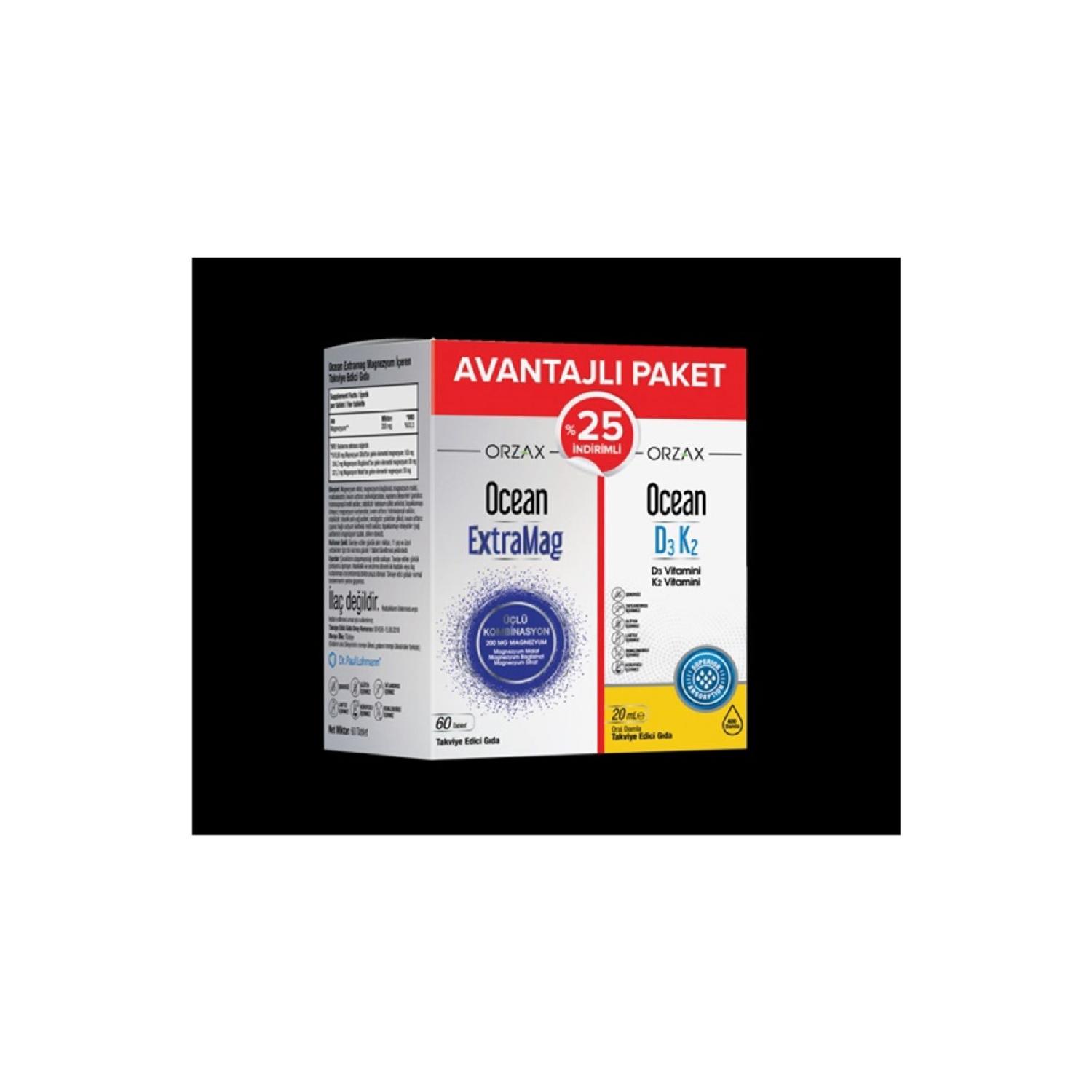

Extamag 60 Tablet D3 K2 20 Ml Kofre