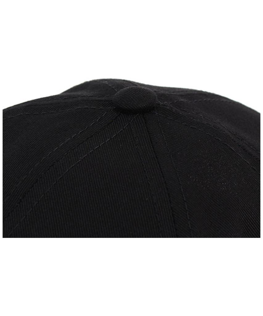 Yunibeosyeolkemiseuteuli Front Logo Cotton Black Ballcap