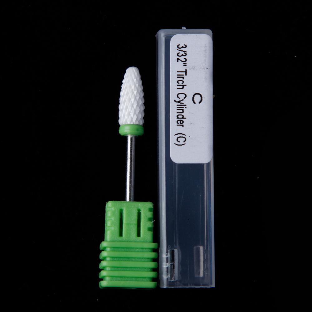 Broca de Uñas Cerámica Fresa Pedicura Removedor Esmalte en Gel Accesorios de Nail Art Preferenciales
