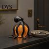 B&B Decorative Lamp Octopus Table Lamp, Resin Sea Creature Night Light with Tentacle Texture, Coastal Fashion Showroom Lighting Decor Desk for Bedroom
