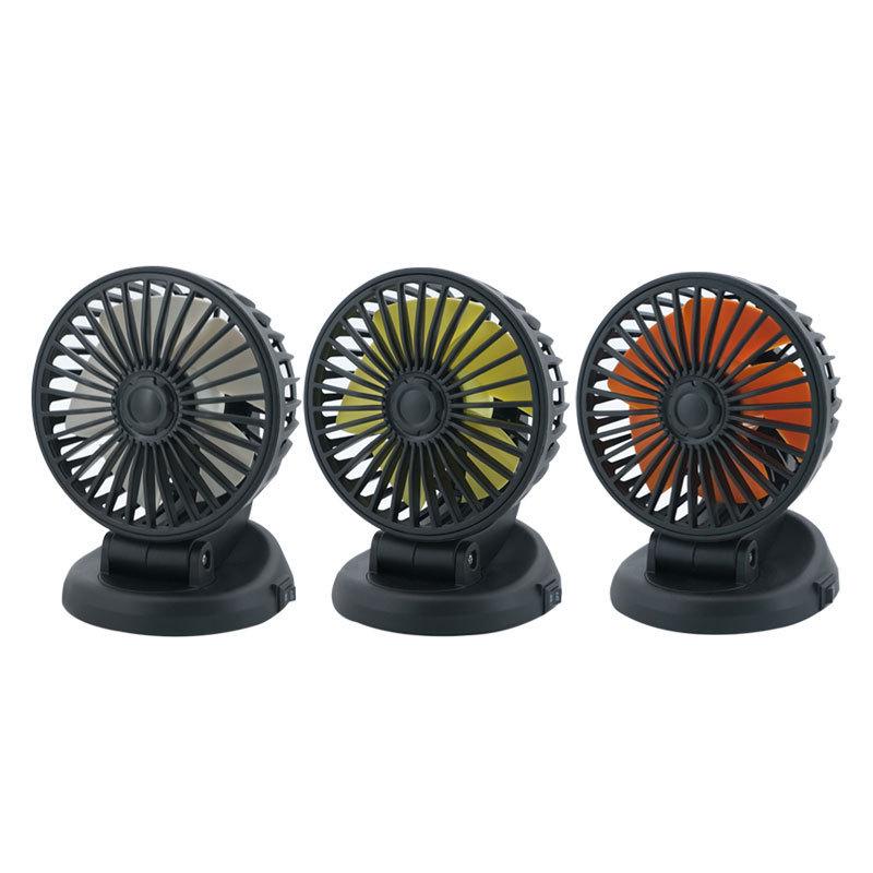 Universal Car USB Telescopic Small Fan for Rear Seat (12V/24V)